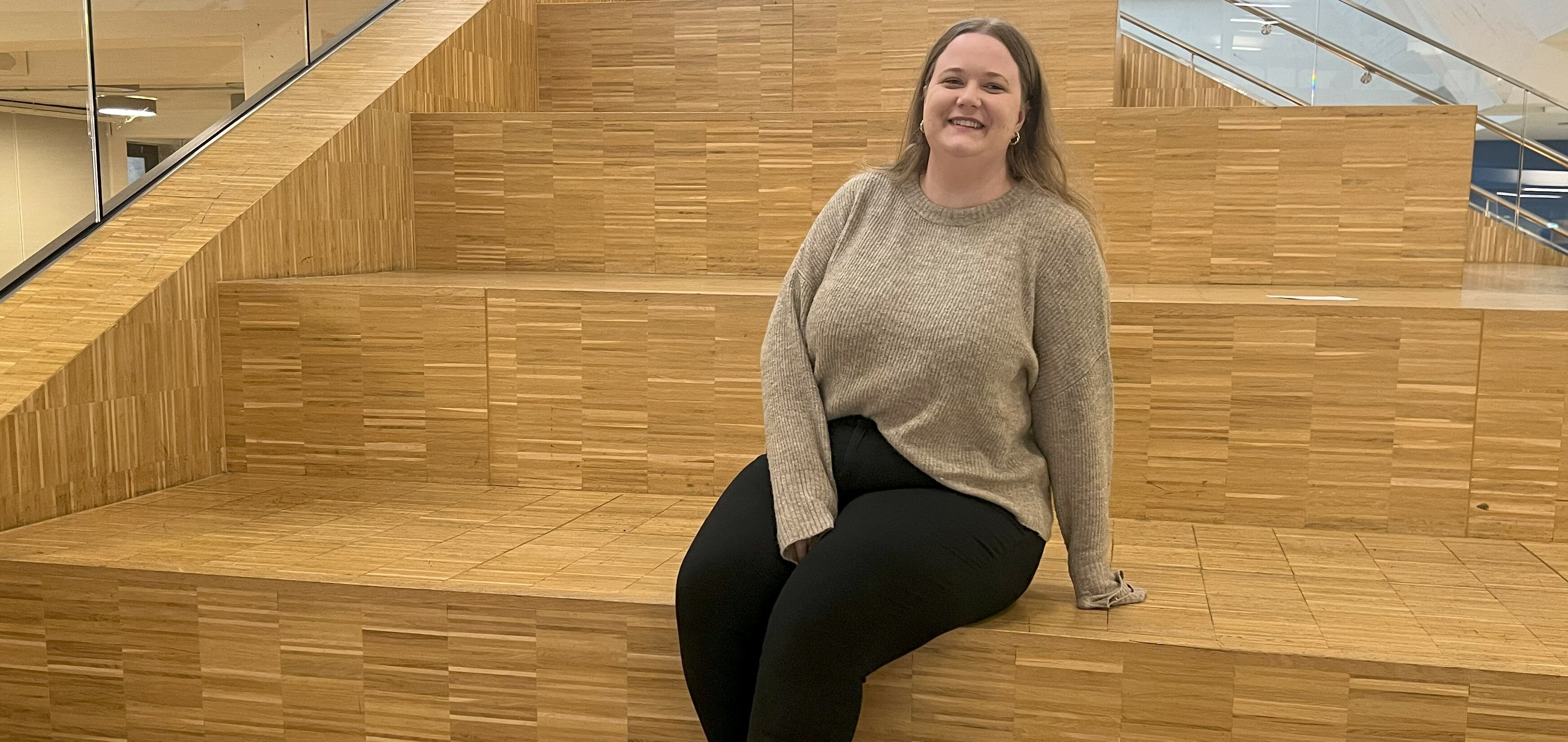 Internationale Studentin Julie Strand aus Dänemark (Foto: Valeska Ridzewski) Auf dem Bild ist Internationale Studentin Julie Strand zu sehen.