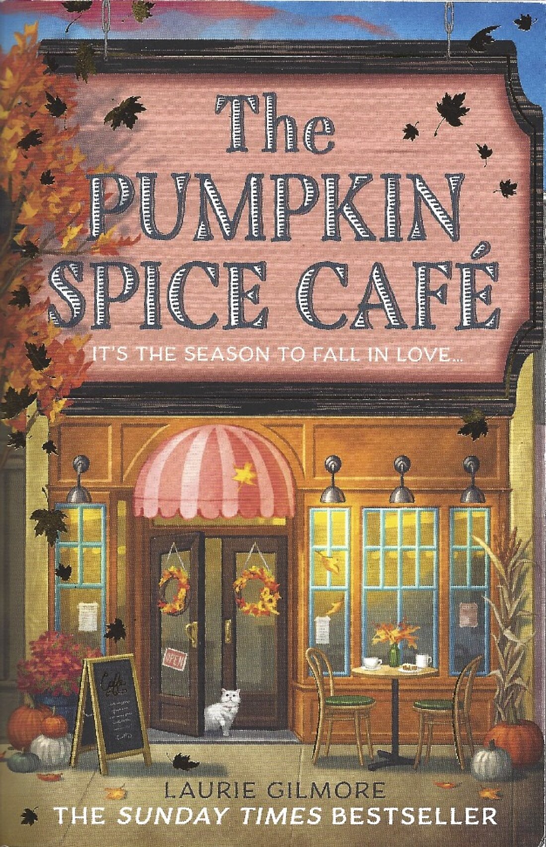 Auf diesem Bild sieht man das Titelbild des Buches The Pumpkin Spice Cafe.